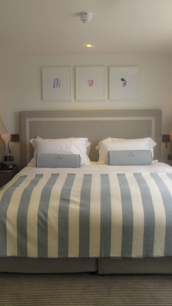 Salcombe Harbour Hotel bed